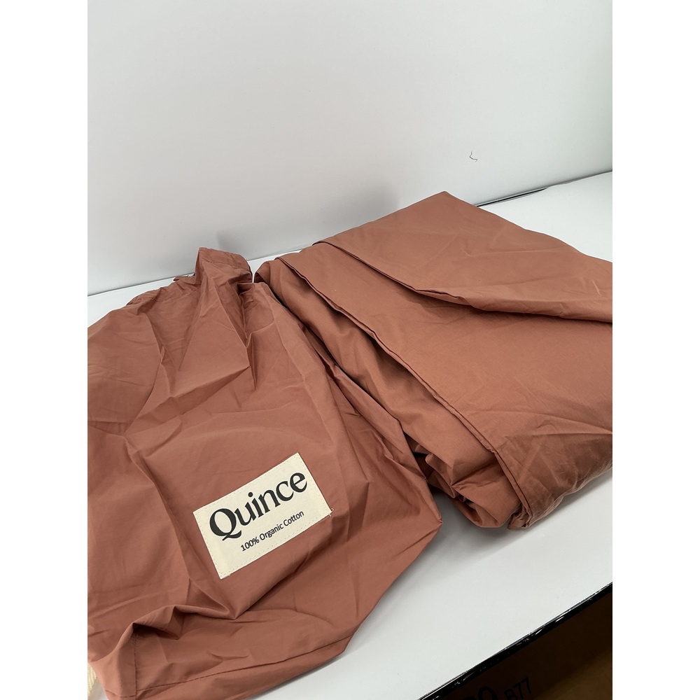 Organic Crisp Percale Duvet Cover - Picture 1 of 3